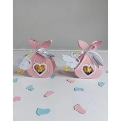 Gastgeschenk, Tischkarte zum befüllen, Tischdeko zur Taufe