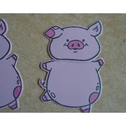 Gastgeschenk zu Silvester Glücksschwein Gastgeschenke Goodies Goodie Mitbringsel Tischdeko Deko Glücksschwein