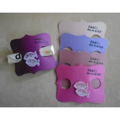 Gastgeschenk zur Kommunion Konfirmation  Duplo Mädchen Fisch Taufe Gastgeschenke Goodies Goodie  Firmung Jugendweihe