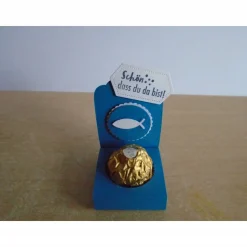 Gastgeschenk zur Kommunion Konfirmation Junge Fisch Taufe Gastgeschenke Goodies Goodie Verpackung Deko