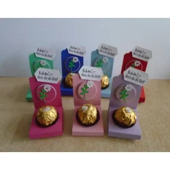 Gastgeschenk zur Konfirmation Kommunion Geburtstag Firmung Hochzeit Taufe Junge Mädchen Goodies Blume