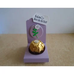 Gastgeschenk zur Konfirmation Kommunion Geburtstag Firmung Hochzeit Taufe Junge Mädchen Goodies Blume