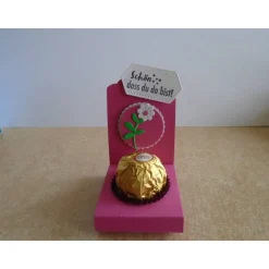 Gastgeschenk zur Konfirmation Kommunion Geburtstag Firmung Hochzeit Taufe Junge Mädchen Goodies Blume