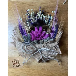 Gastgeschenke Trockenblumenstrauß Trockenblumenbouguet Geschenke lavendel
