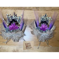 Gastgeschenke Trockenblumenstrauß Trockenblumenbouguet Geschenke lavendel