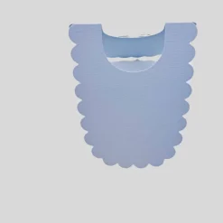 Geburt Glückwunschkarte Baby-Latz-Design Blau