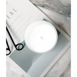 Geburtagskerze Happy Birthday , Raps Kokosnuss Wachs Duftkerze im Glas, Geburtstagsgeschenk für Freunde, Familie