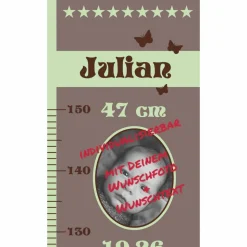 Geburtsdaten Messlatte: Reh - braun grün