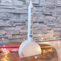 Geburtskerze personalisiert – Geschenk zur Geburt für Jungen & Mädchen