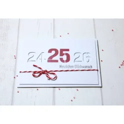 Geburtstag * Jubiläum * Glückwunsch * Glückwunschkarte * Grußkarte
