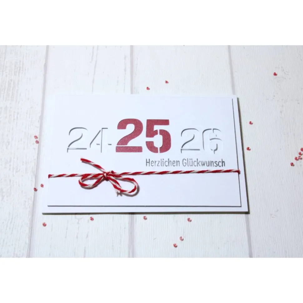 Geburtstag * Jubiläum * Glückwunsch * Glückwunschkarte * Grußkarte