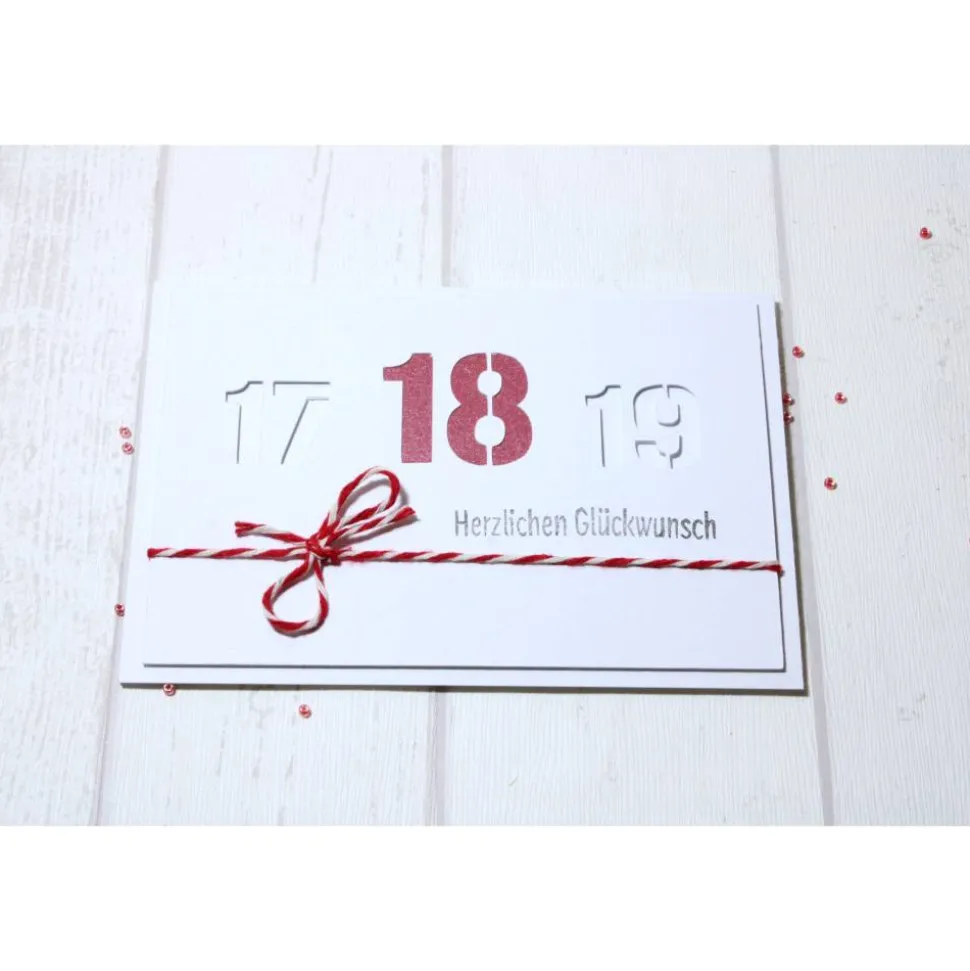 Geburtstag * Jubiläum * Glückwunsch * Glückwunschkarte * Grußkarte