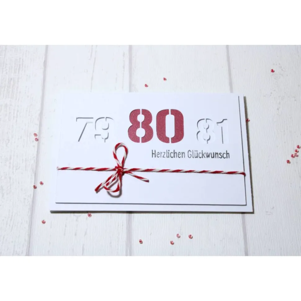 Geburtstag * Jubiläum * Glückwunsch * Glückwunschkarte * Grußkarte
