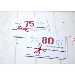 Geburtstag * Jubiläum * Glückwunsch * Glückwunschkarte * Grußkarte
