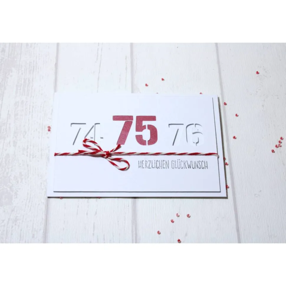 Geburtstag * Jubiläum * Glückwunsch * Glückwunschkarte * Grußkarte