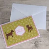 Geburtstag Glückwunschkarte für Hundefreunde