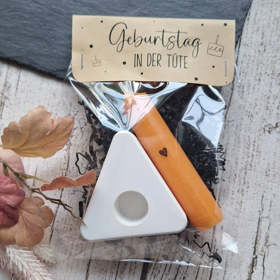 Geburtstag in der Tüte ~ Geschenk-Set ~ Geschenktütchen ~ Mitbringsel zum Geburtstag