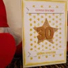 Geburtstagkarte / 30ter Geburtstag / Geburtstagsgeschenk / Geburtstagskarte mit Sternen / Geburtstagskarte mit Sterne
