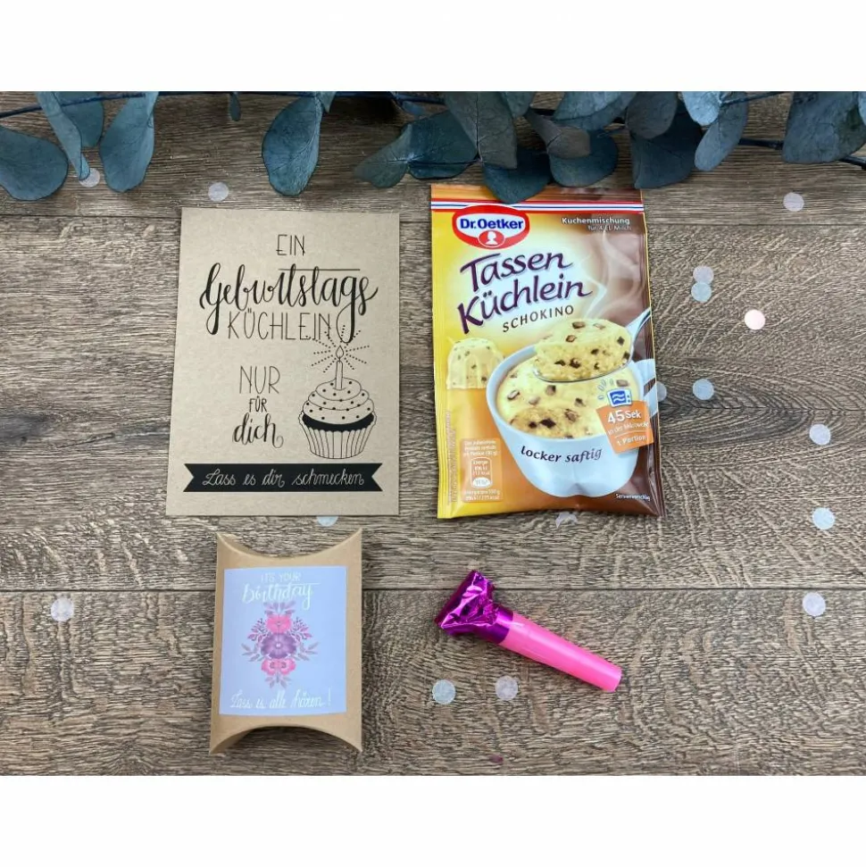 Geburtstagsgeschenk für Frauen mit Trockenblumen personalisiert, Geschenk für Schwester und Freundin