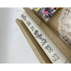 Geburtstagsgeschenk Geschenkebox Geburtstag Kerze Konfetti Holzbox Guglhupf Kerzenständer Keraflott