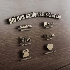 Geburtstagsgeschenk Holzschild personalisiert mit Namen und dem Alter ( Jedes Alter)
