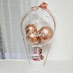 Geburtstagsgeschenk/Hochzeitstag Geschenk/Ballongeschenk /Geschenk Frauen/Männer/Ballon personalisiert/Luftballons