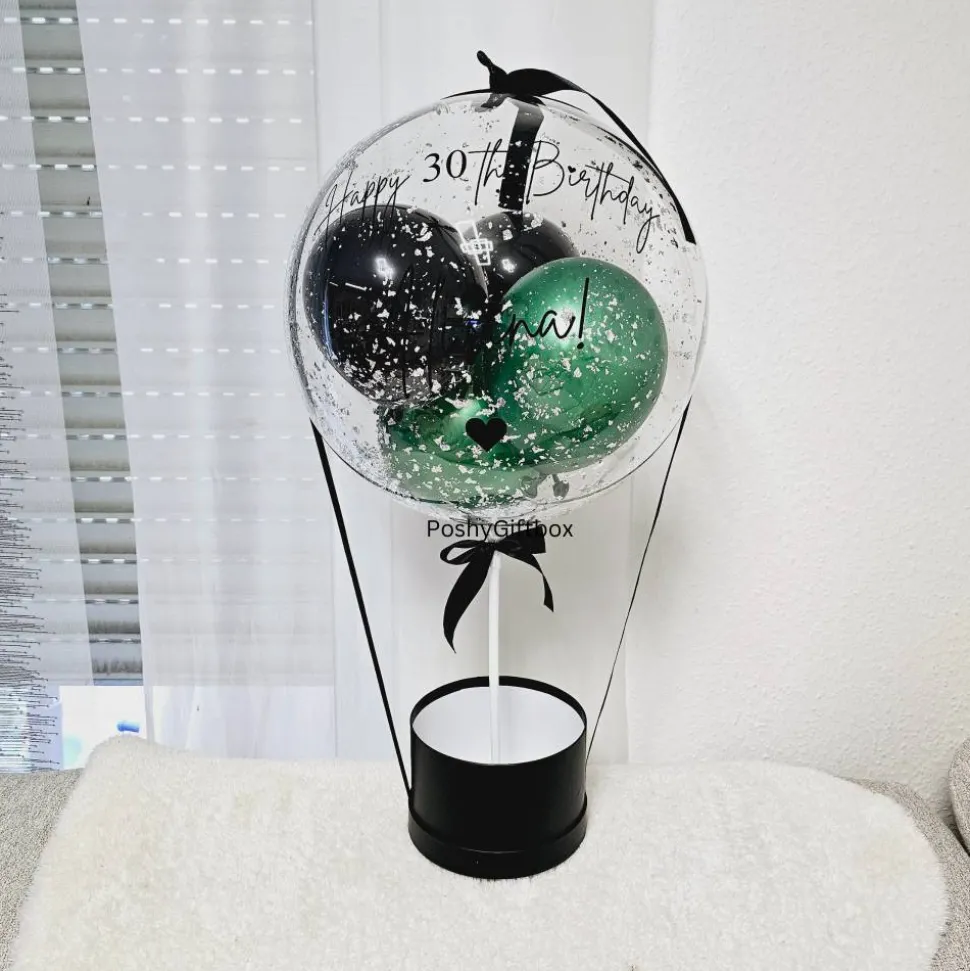 Geburtstagsgeschenk/Hochzeitstag Geschenk/Ballongeschenk /Geschenk Frauen/Männer/Ballon personalisiert/Luftballons
