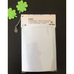 Geburtstagsgeschenktüte, Kuchenmischung verpackt mit Kerze, Konfetti und Luftballon, Geburtstagsüberraschung