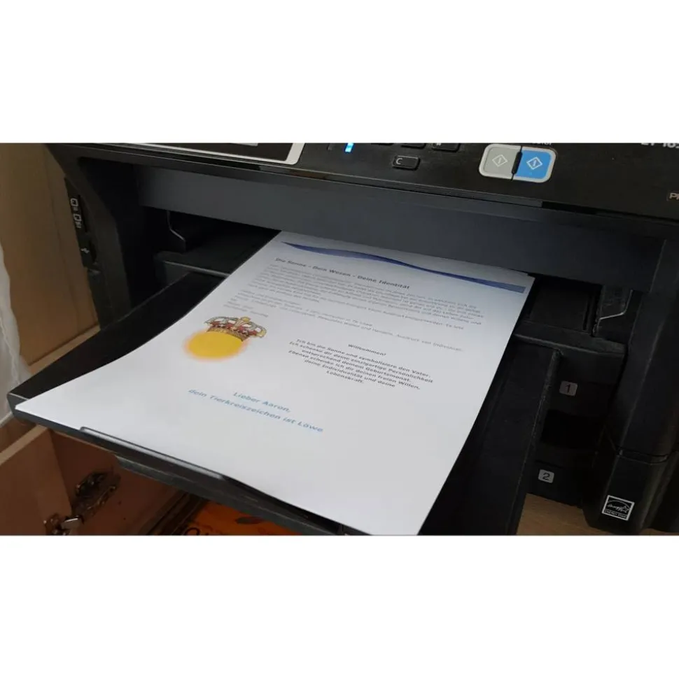 Geburtstagshoroskop Geschenkbuch - für Erwachsene