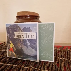 Geburtstagskarte / Abenteuergeburtstagskarten / Abenteuer / Bergmotiv / Abenteuerliche Geburtstagsgrüße / Geburtstag