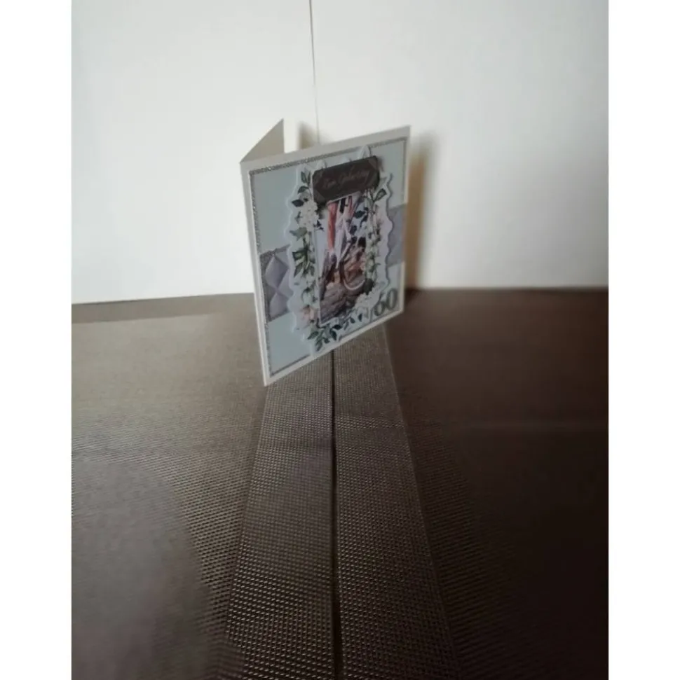 Geburtstagskarte 60. Geburtstag Mann sportlich Fahrradfahrer personalisierbar