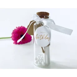 Geburtstagskarte / Karte zum Geburtstag / Glückwunschkarte / Flaschenpost