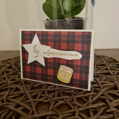 Geburtstagskarte - Whiskeyglas - Zum Geburtstag liebe Wünsche