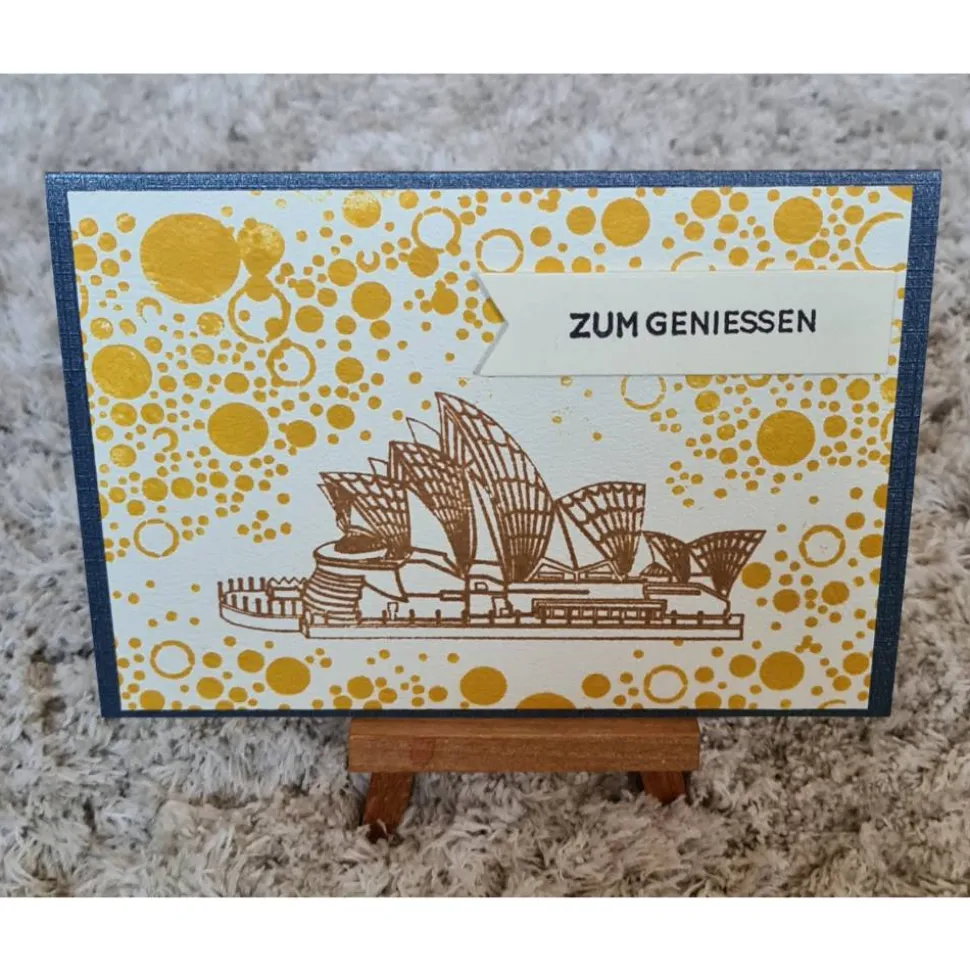 Geburtstagskarte - Zum Geniessen - Reise