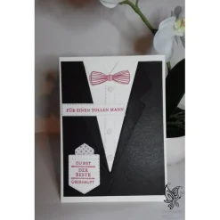 Geburtstagskarte Anzug