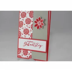 Geburtstagskarte "Blüten"