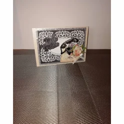 Geburtstagskarte für eine Frau oder einen Mann, vintage