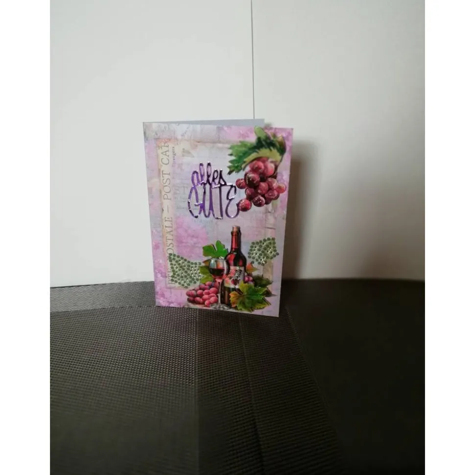 Geburtstagskarte für eine Frau oder einen Mann,Weinliebhaber