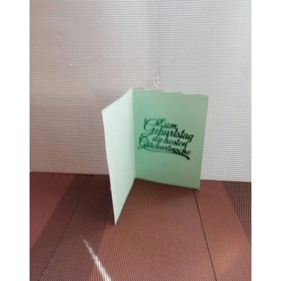 Geburtstagskarte für eine Frau zum 60 mit Blumen