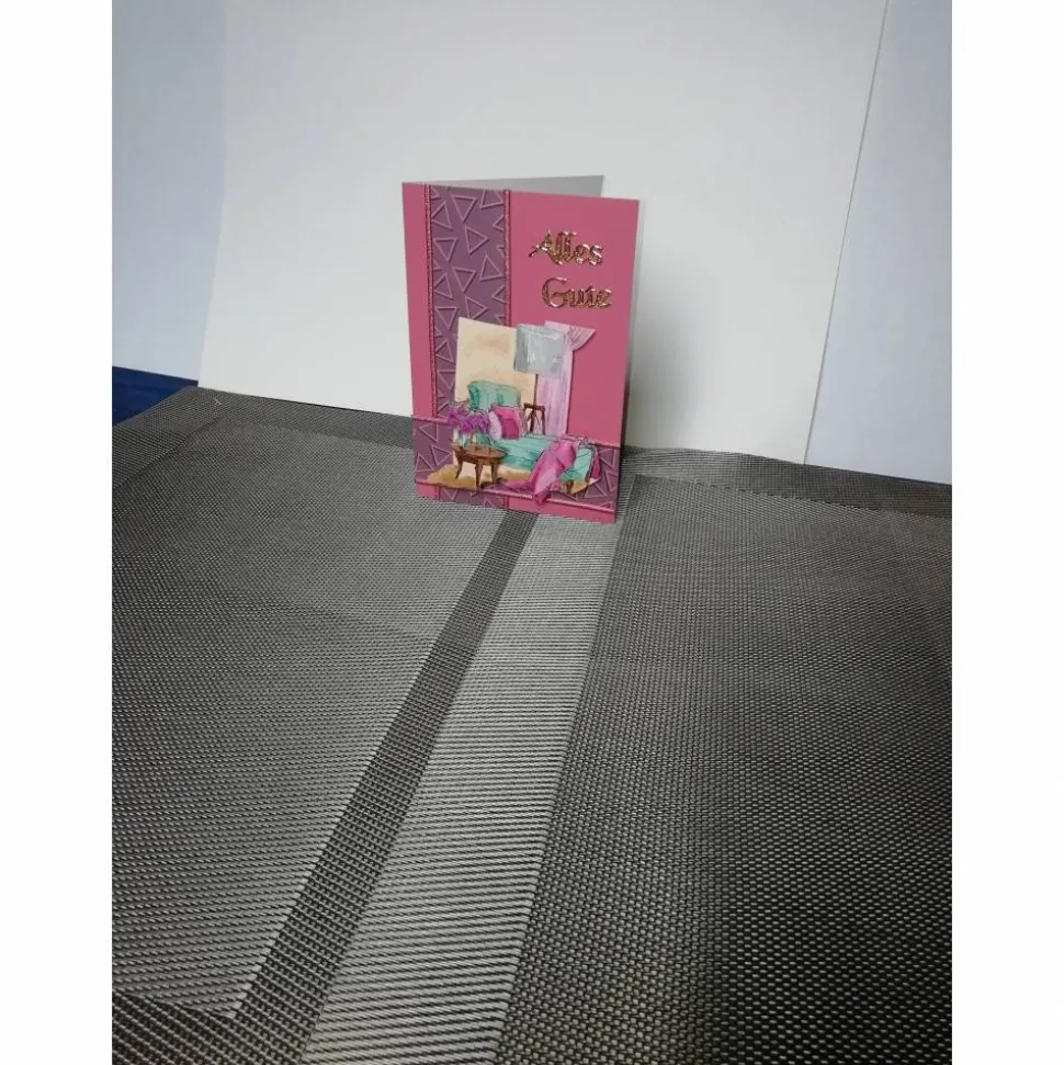 Geburtstagskarte für eine Frau, pink, verspielt