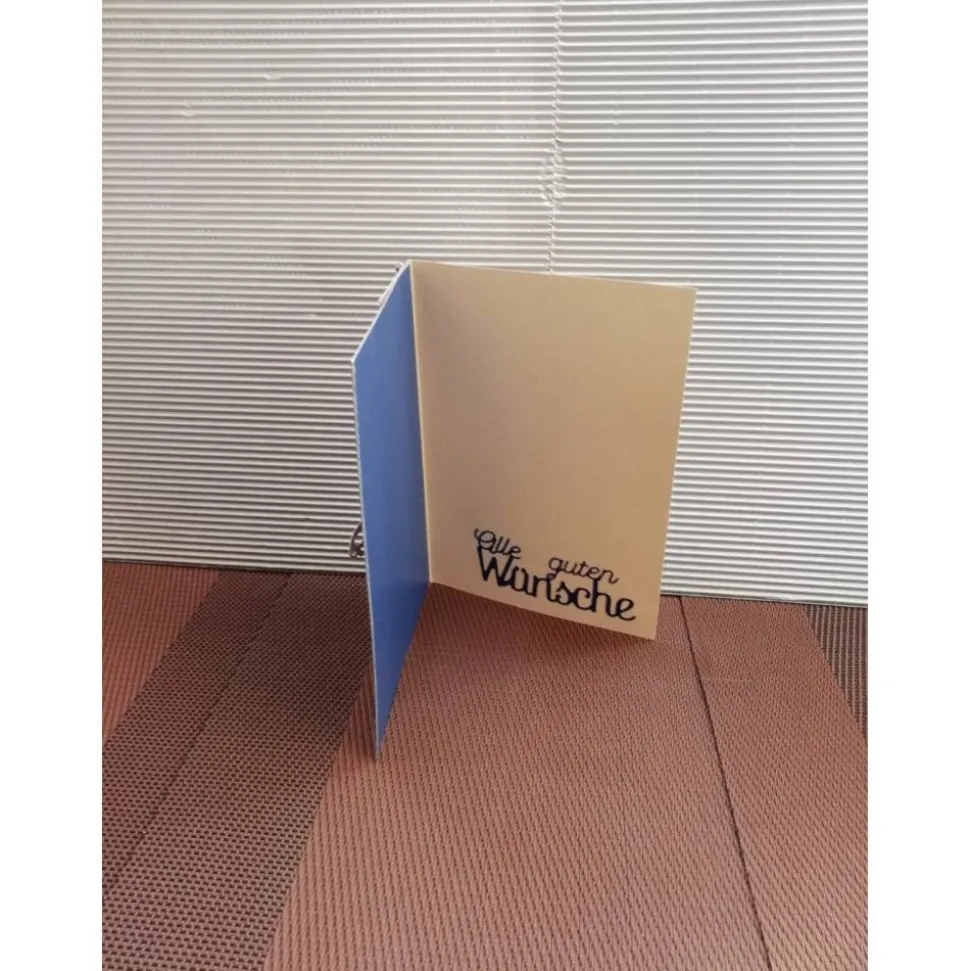 Geburtstagskarte für eine Frau verspielt