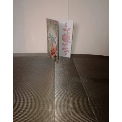 Geburtstagskarte für eine Frau mit lachsfarbenen Rosen