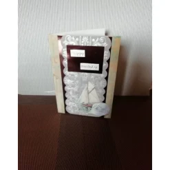 Geburtstagskarte für einen Mann mit einem Segelschiff