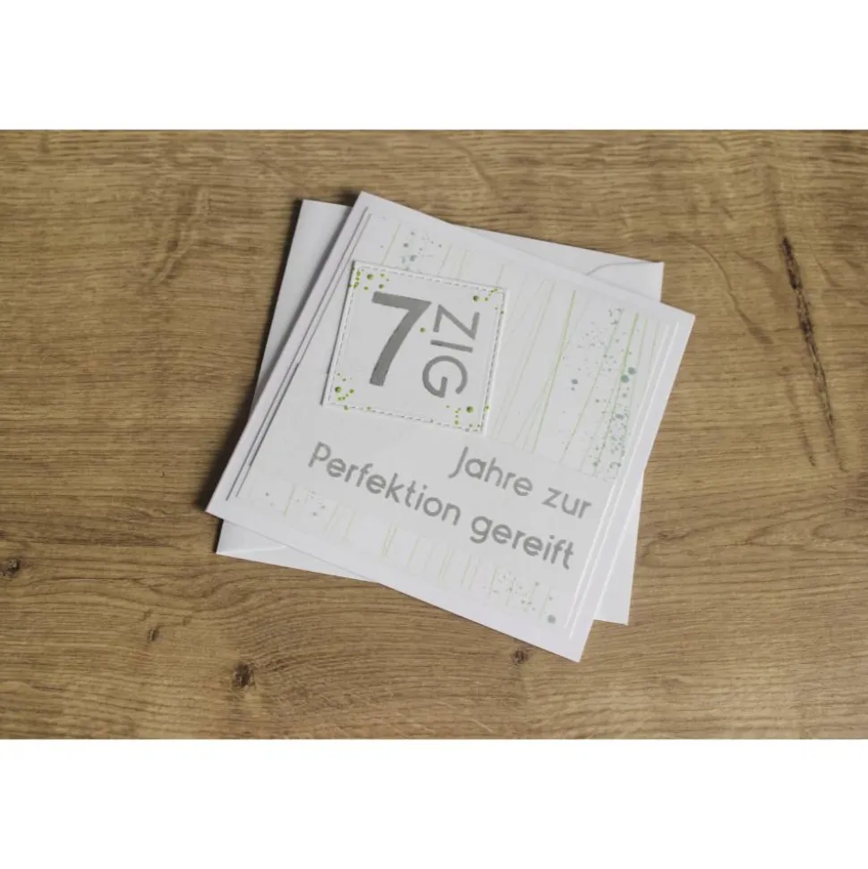 Geburtstagskarte für runde Geburtstage "Zur Perfektion gereift"