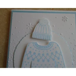 Geburtstagskarte Glückwunschkarte Winterkarte Winter Geburtstag  Grußkarte