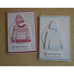 Geburtstagskarte Glückwunschkarte Winterkarte Winter Geburtstag  Grußkarte