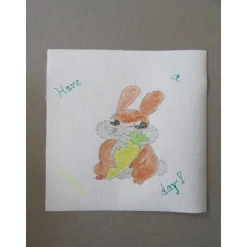 Geburtstagskarte "Have a bunny day"