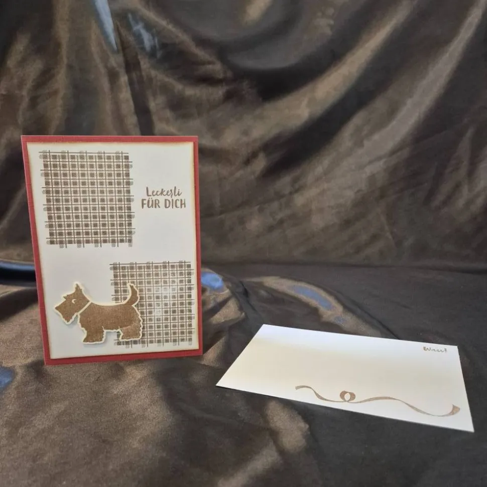 Geburtstagskarte Hundemotiv / Leckerli für Dich / Hunde Geburtstagskarte / Geschenke für Hundeliebhaber