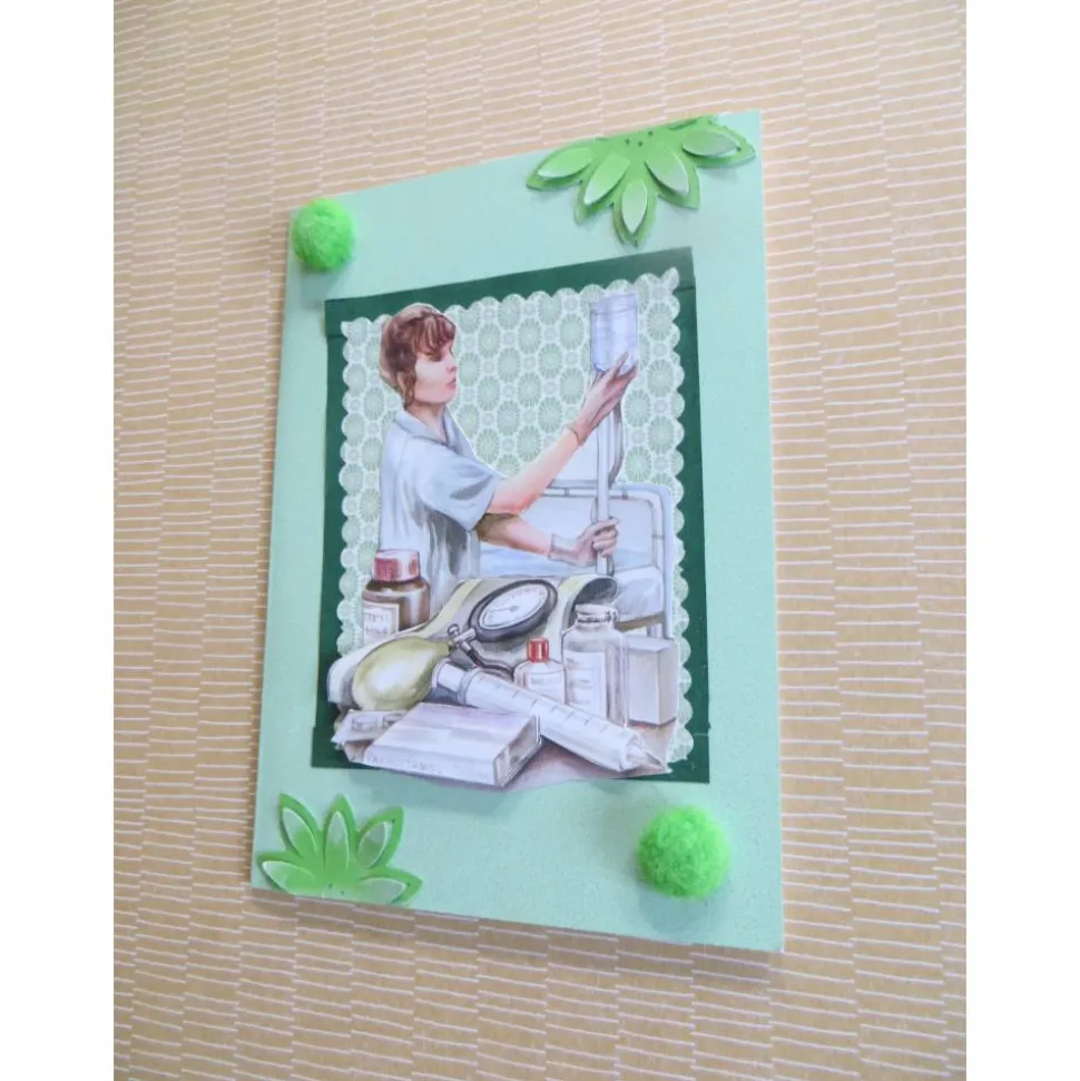 Geburtstagskarte Krankenschwester, Danksagung