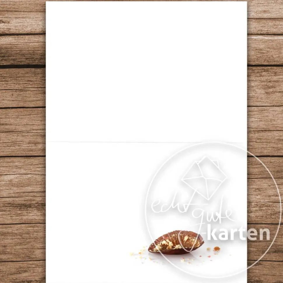 Geburtstagskarte Kuchen - Die Glückwunschkarte, die den Kuchenhunger weckt.